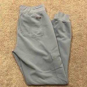 FIGS Zamora Jogger Scrub Pant - size XS - Dusty blue